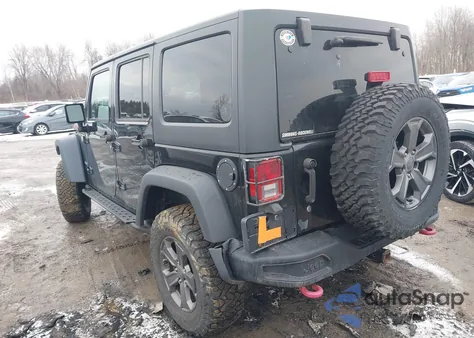 2017 Jeep Wrangler Unlimited Rubicon Recon 4X4 из США, поврежденный, VIN 1C4HJWFG9HL729681